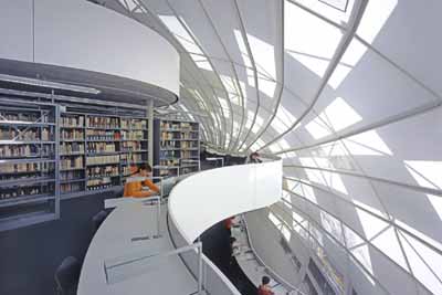 philological library of the free university, berlin, germany
