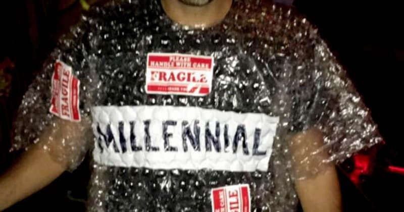fragile millennial