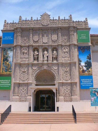 the gallery at the san diego museum of art