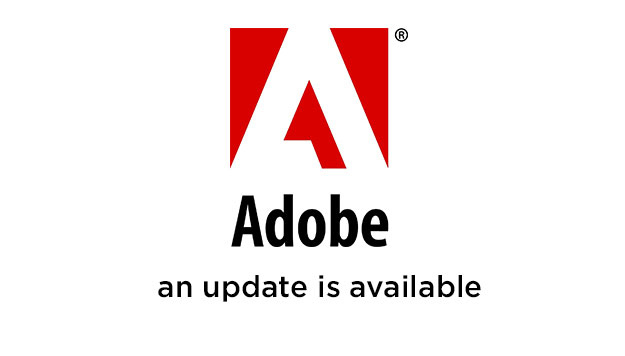 adobe - an update is available
