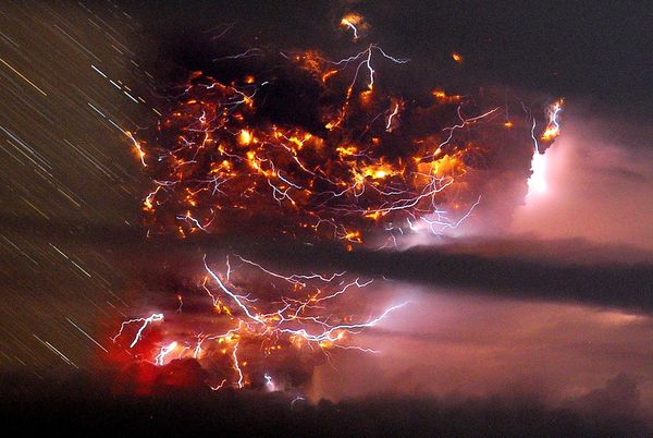 chile's puyehue volcano