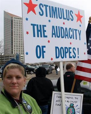 stimulus - the audacity of dopes