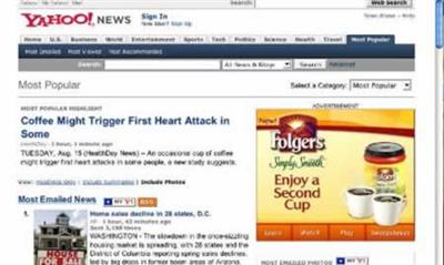 folgers heart attack