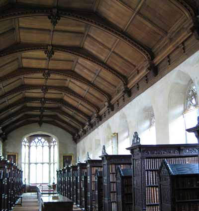 old library, st. john’s college, cambridge university, cambridge, uk