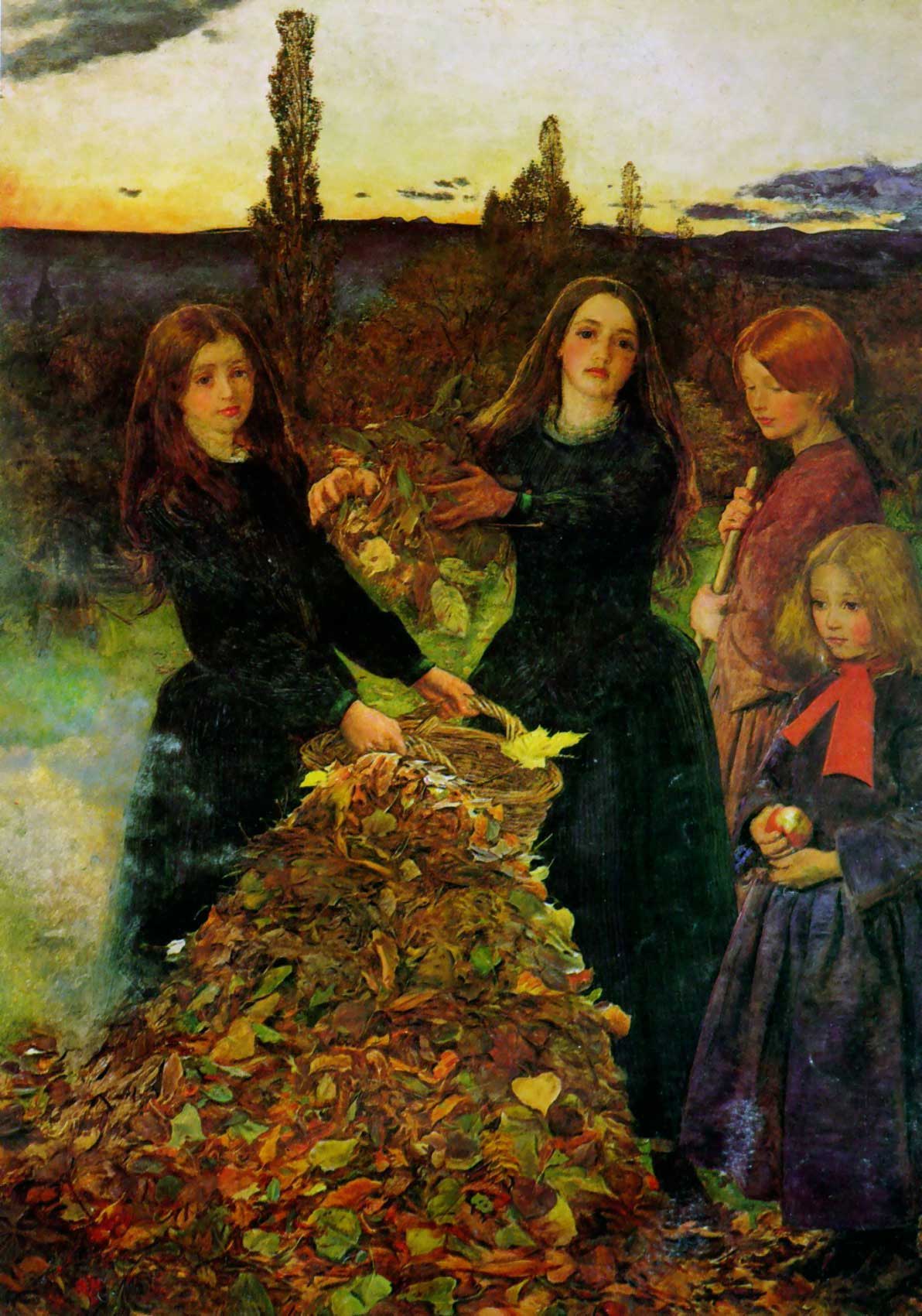 autumn leaves - john everett millais