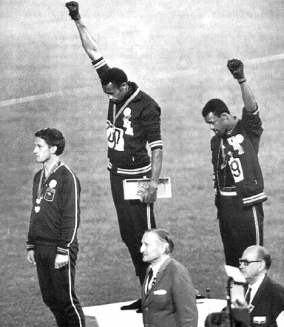 1968 olympics black power salute