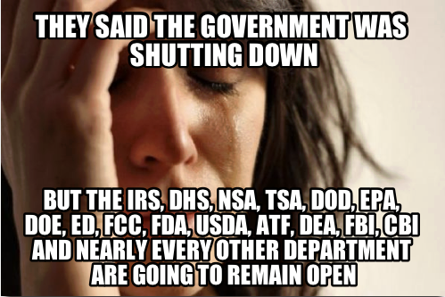 shutdown bait and switch