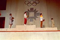 the medal ceremony