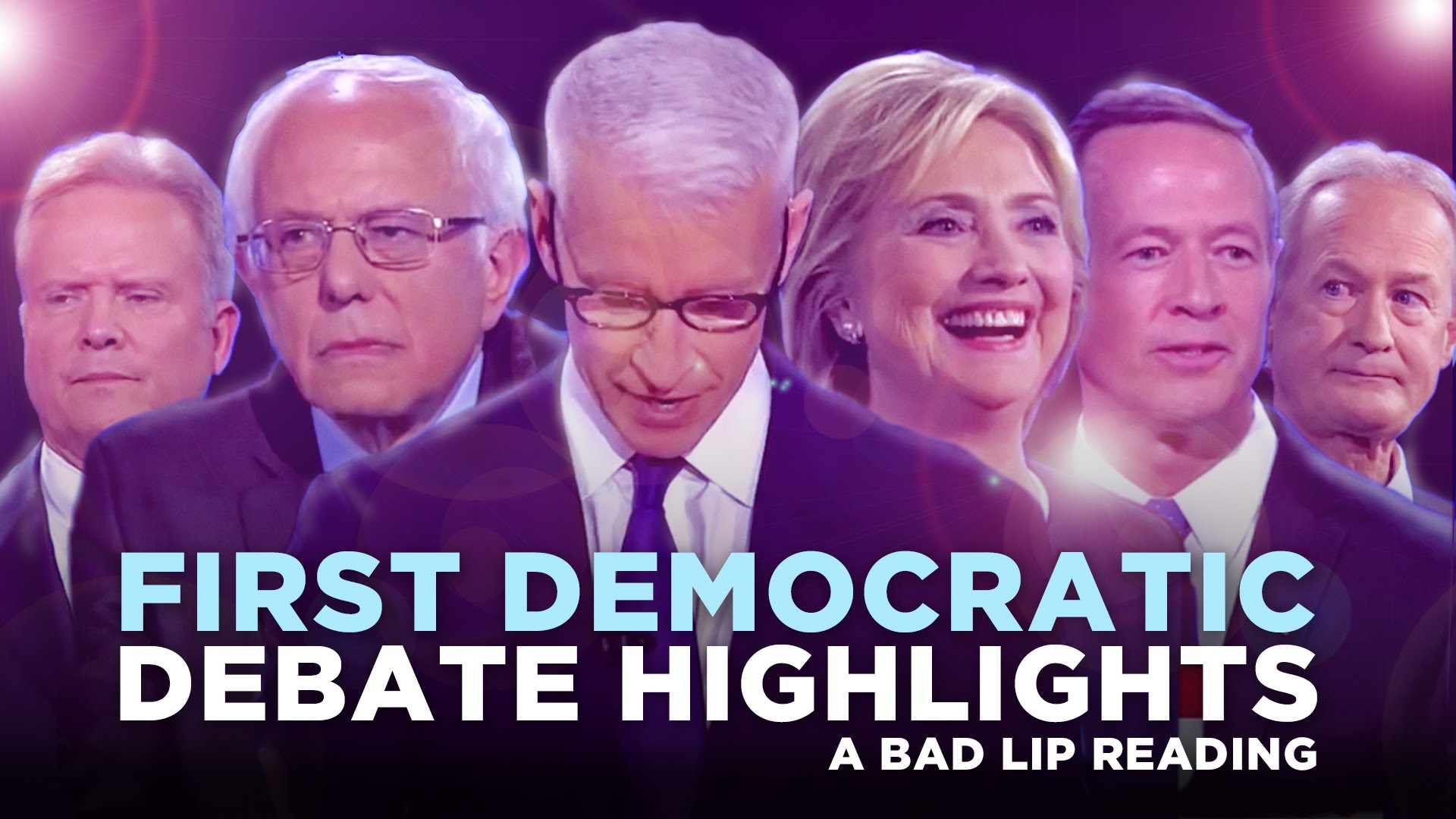 a bad lip reading of the first democratic debate