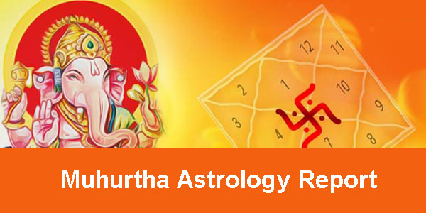 muhurtha astrology report - astrolika.com