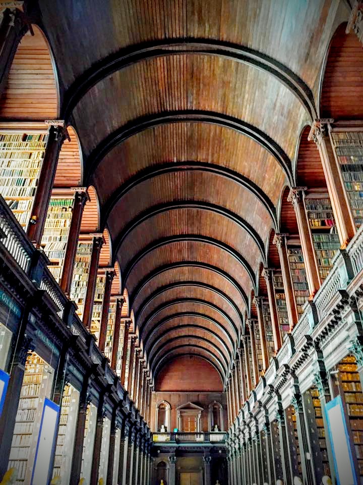 the trinity college library, aka “the long room,” dublin, ireland