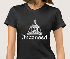 Incensed podcast Christian T-shirt