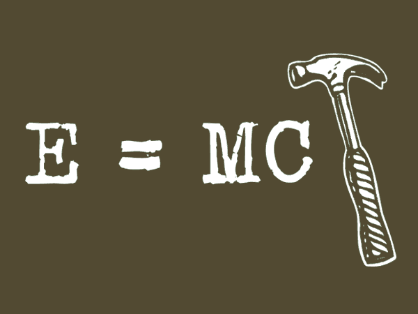 e = mc hammer