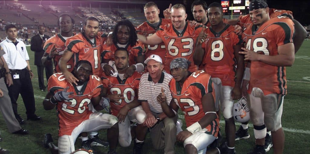 2001 miami hurricanes
